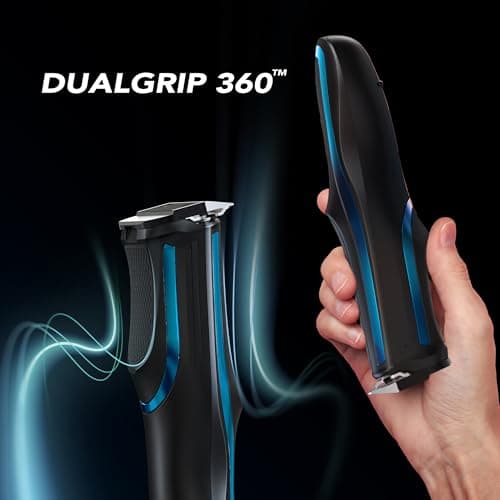 WAHL Self Clip 360 Hair Clippers Kit - Automatic Hair Clipper, Cordless Black 10 Combs, USB Charging, Long Life Battery, Self-Grooming, Rinsable Blades, Lightweight - Image 7