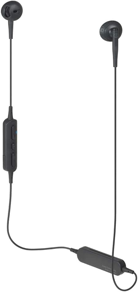 Audio-Technica C200BT WIRELESS EARPHONES - Black