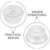 Veemoon 12 x Silicone Gaskets Float Valve Seals for Pressure Cooker Replacement Compatible with Instant Pot Duo Duo Plus Ultra Lux Flexible High-Temperature Resistant Cooker Sealing - Image 6
