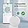 Air Tracker Tag Android, Bluetooth Object Locator Compatible with Google "Find Hub", Android Smart Tag with 2 Silicone Protective Cover for Suitcases/Wallets/Keys (White, 1 PCS) - Image 5