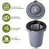 Cuisinart SS-RFC Home Barista Coffee Maker Reusable Filter Cups (Pack of 2) - Image 3