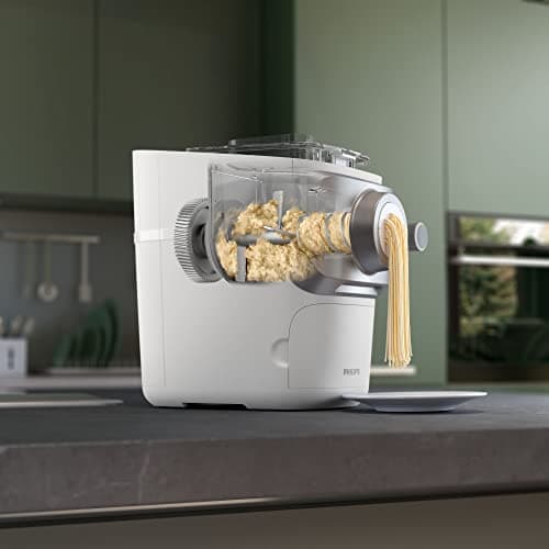 Philips Series 7000 Pasta Machine - ProExtrude Technology, Fully Automatic, Perfect Mixing Technology, 6 Shaping Discs, White (HR2660/00) - Image 7