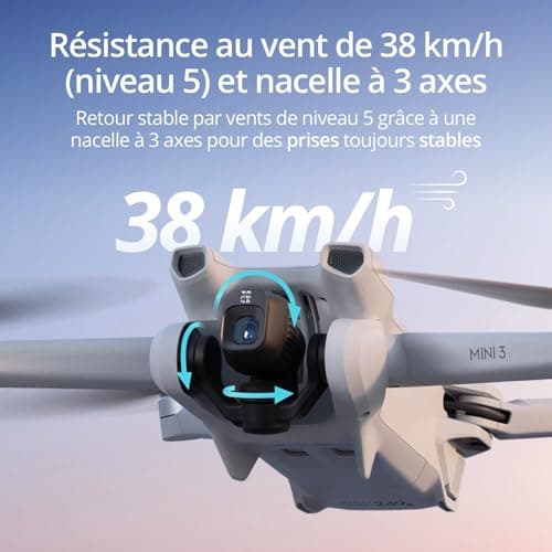 DJI Mini 3 - Lightweight Mini Drone Camera with 3 Axis Mechanical Lift, 4K HDR Video, 38 Min Flight Time, Video Transmission up to 10km, Real Vertical Shooting, Built-in GPS Auto Return - Image 6