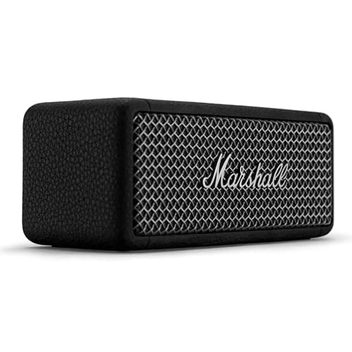 Marshall Emberton II Enceintes Bluetooth Portables, sans Fil, IP67 Résistant à la Poussière et à l'eau, Plus de 30 Heures de Lecture, Charge Rapide - Noir & Acier - Image 4