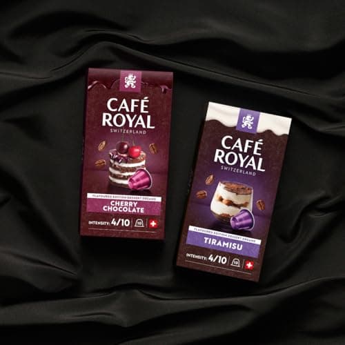 Café Royal Cherry Chocolate Flavoured Nespresso Compatible Coffee Capsules, 100% Arabica, Rainforest Alliance, 100 Capsules - Image 6