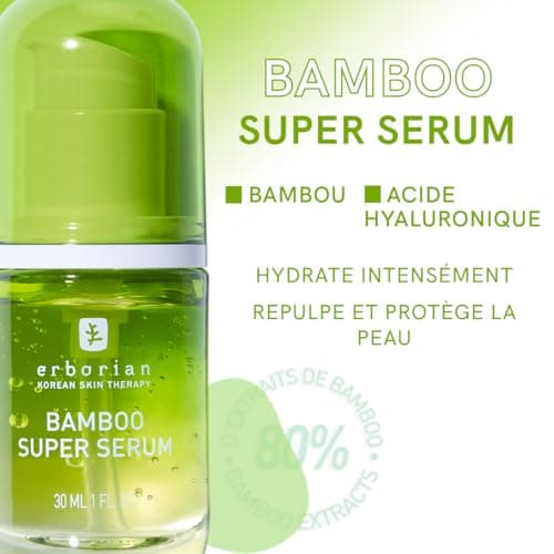 Erborian - Super Serum Bamboo/Ginseng/Red Pepper or Yuza - Face Care - Nourishes, Brightens, Plumps and Protects - Preserves Skin Hydration - Korean Cosmetics 30ml - Image 3