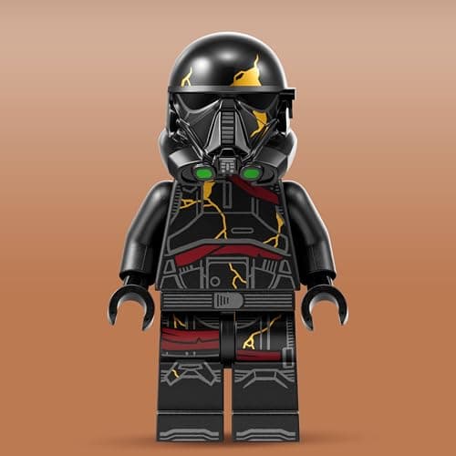 LEGO Star Wars Deathtrooper Figure Kit with Blaster Gun and Helmet - Alternative to Battle Pack, Minifigure Set, Imperial Death Tropler - Image 5