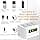 3 Slots Battery Charging Station with LED Display Type C Input Compatible with Ring Doorbell 2/3/4/3 Plus/Spotlight Cam/Peephole and Cameras - Image 4