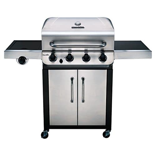 Char-Broil Convective Series 440S -- 4 burner gas grill with side burner, stainless steel finish. - Image 3