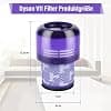 Filter for Dyson V11 V15, Vacuum Cleaner Filter Compatible with Dyson V11 Absolute/Animal/Fluffy/Torque Drive/Complete Pro, V15 Detect, SV14 SV17 SV22, Replacement Filter with 2in1 Brush, Purple - Image 3