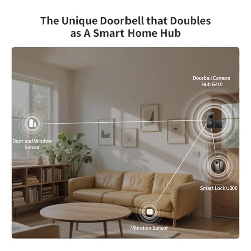 Aqara 2K Video Hub Doorbell G410 with Chime HomeKit Secure Video, Built-in Matter Hub, 2.4G/5GHz Wi-Fi, Zigbee and Thread, 4:3, Wireless/Wired, Compatible with Alexa, Google, Home Assistant, Grey - Image 7