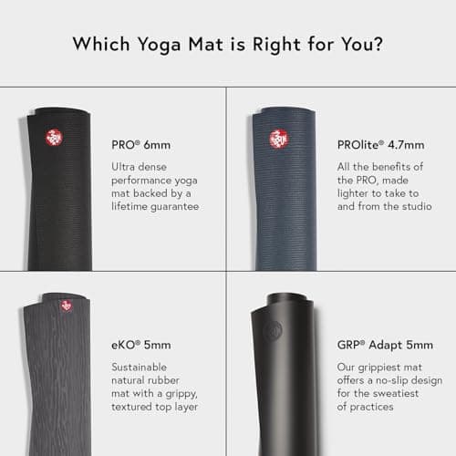 Manduka EKO Unisex Yoga and Pilates Mat, Acai Midnight, 180 cm - Image 5
