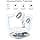 EXW 4 in 1 Induction Chargers, Mag-Safe Charger with Lamp, Magnetic Fast Wireless Charger Station for iPhone 17 16 15 14 13 12 Pro Max/Plus/Air, Apple Watch, AirPods-White - Image 7
