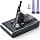 Morpilot 6500mAh Battery for Dyson V8 SV10, Compatible with Dyson V8 Absolute V8 Animal V8 Fluffy SV10 Cordless Vacuum with 2 Filters - Image 2