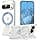 Magnetic Case for Google Pixel 9 Pro 6.3 inch 5G 2024, Acrylic Case with Ring Kickstand Compatible with Magnetic Car Stand, Shockproof Anti-Scratch Protective Case - Image 3