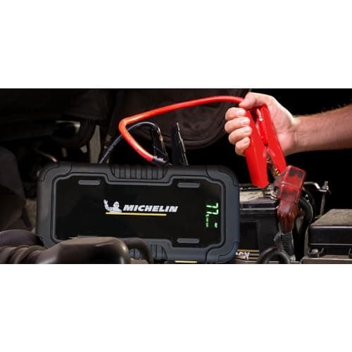 Michelin MJS120 Jump Starter and Power Bank | 12,000 mAh Jump Starter | 1500 A/12 V Peak Current for Vehicles | LED Light | Suitable for 4 L Petrol and 2.5 L Diesel - Image 4