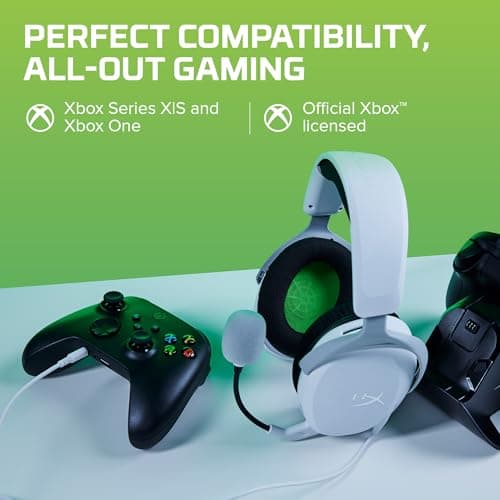 HyperX CloudX Stinger 2 Core Gaming Headset for Xbox, Lightweight Over-Ear Headset with Microphone, Auto Disable Function, 40mm Speakers - Image 7