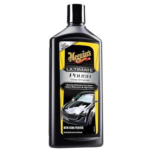 Meguiar's G19216EU Crème polish lustrante Ultimate - Lustrant Protection UV - Brillant Longue Durée - Polish Voiture - 473ml - Image 4
