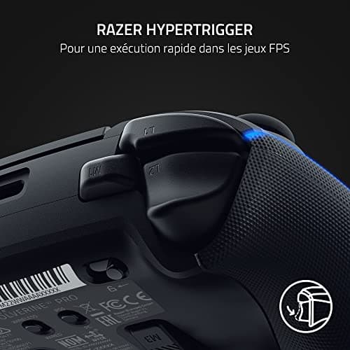 Razer Wolverine V2 Pro Wireless Gamepad for PS5 and PC Consoles (HyperSpeed Wireless, Mecha-Tactile Action Buttons, 8-Way Microswitch D-Pad, HyperTrigger) Black - Image 7