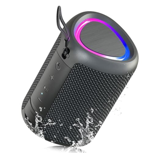 Portable Bluetooth Speaker Mini Wireless Speaker 15W Bluetooth 5.3 Powerful Speakers with Pairing TWS 2500mAh 30m 3 Lighting Effects IPX5 AUX TF Card Parties Parties Outdoor Travel - Image 2