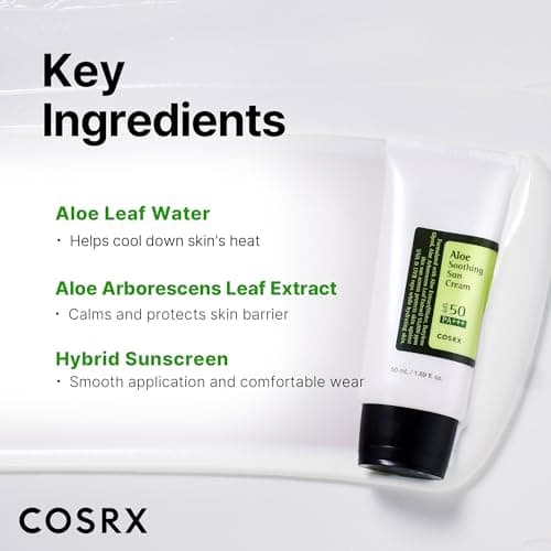 COSRX Aloe Soothing Sun Cream SPF50+ PA+++ - Image 6