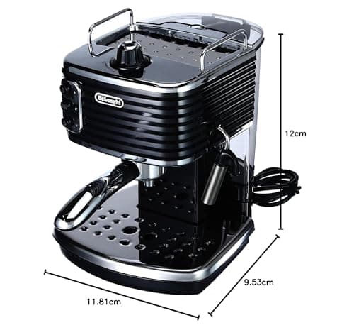 Delonghi Scultura Espresso Machine, Black, 1100 W - Image 3