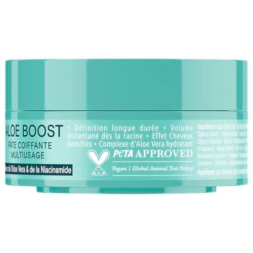 TAFT, Schwarzkopf, Medium Hold Hairdressing Paste, Aloe Boost, Multi-Purpose, Aloe Vera and Niacinamide, Volume from Roots, Densified Hair Effect, Moisturizing, Long Lasting Definition, 75 ml - Image 4