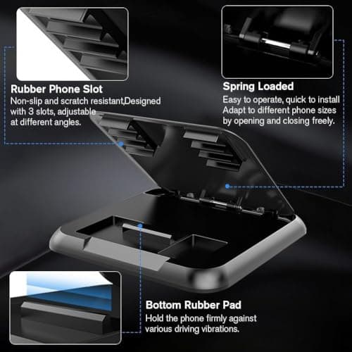 Car Mobile Phone Holder, Rotating Mobile Phone Holder for Car, Universal Car Mobile Phone Holder, Car Dashboard Holder - Image 3