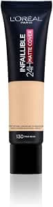 L'Oréal Paris Infallible 24 Hour Matte Cover Foundation 130 Beige Skin