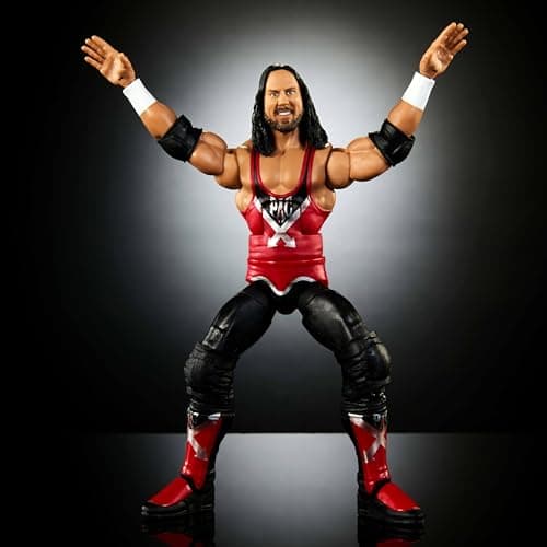 Mattel WWE Elite Collection SummerSlam X-Pac Collectible Action Figure with Accessories and Referee Coins - Image 6