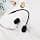 1.4" 7.5" Replacement Microphone for Reducing Noise Detachable Compatible with SteelSeries Arctis 1 Gaming Headset Black with Foam Cover - Image 8