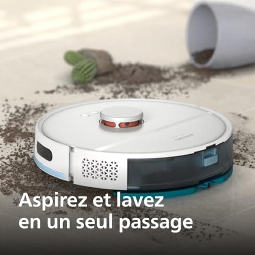 Philips Robot Vacuum Cleaner 2000 Series - 2700 Pa Suction, Laser Navigation, Homerun Application, Automatic Dump Station, 130 Minute Runtime, Carpet Mode (XU2100/20) - Image 3