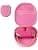 Carrying Case Compatible with Apple Airpods Max Earbuds, EVA Hard Case for Travel and Outdoor Earphone Storage (Pink) - Image 2