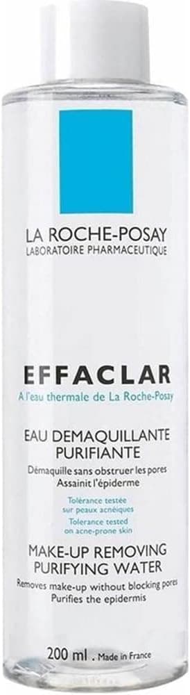 LA ROCHE POSAY MICELLAR WATER OILY SKIN EFFACLAR WATER MICELLAR ULTRA OIL SKIN 200ML Mixed, , Standard, Black, Standard - Image 1