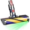 Replacement Head for Dyson V7 V8 V10 V11 V15 Cordless Vacuum Cleaner Roller Brush Microfiber Velvet Brush with Green LED Laser Light Suitable for Hardwood Floors and Carpet - Image 2