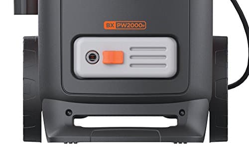Black+Decker High Pressure Washer BXPW2000PE with Patio Cleaner and Fixed Brush (2000 W, 140 Bar, 440 l/h) - Image 7