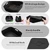 4 x Silicone Air Fryer Moulds, 4.5L-8L, Air Fryer Accessory for Moulinex, Russell Hobbs, Ninja, COSORI, Philips, Reusable Silicone Liners for Air Fryer, Microwave, Oven - Image 5