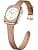 CeMiKa Narrow Leather Bands Compatible with Apple Watch Band 38mm 40mm 41mm, Genuine Leather Replacement Strap for Apple Watch SE3 SE/iWatch Series 11 10 9 8 7 6 5 4 3, Women Men, Brown - Image 2