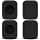 SOULWIT 4Pcs Replacement Ear Pads for Bang & Olufsen B&O Beoplay Form 2/2i Headphones, Soft and Durable Sponge Cushion with High Density Foam - Image 2