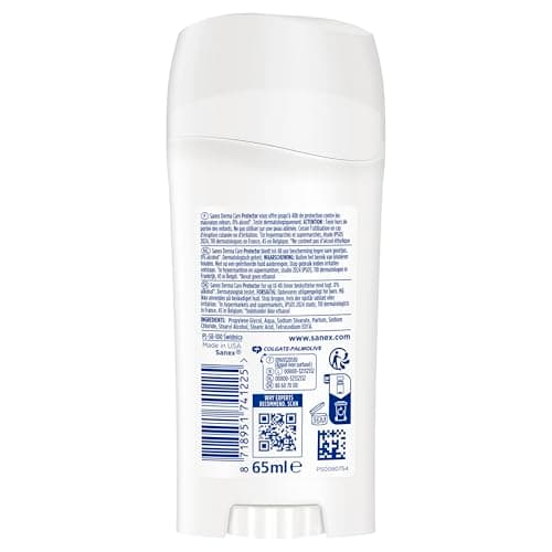 SANEX - Derma Care Protector 48 h Déodorant Stick 65ml –fraîcheur longue durée contre la transpiration et les mauvaises odeurs – respecte la peau– ne contient pas d’alcool* - Image 5
