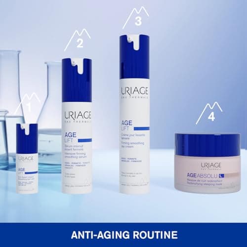 Uriage Age Lift Crème Contour des Yeux Anti-Rides, Poches, Cernes au Rétinol & Acide Hyaluronique - 3x moins de Rides - 3x plus de Fermeté - Sans Parfum - Testée sous Contrôle Ophtalmologique - 15ml - Image 8