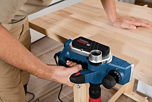 Bosch Professional planer GHO 26-82 D (power 710 W, with dust bag, angled screwdriver, parallel stop) - Image 5