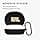 kwmobile Earphone Case Compatible with SteelSeries Arctis Gamebuds - Protective Silicone Case - Black - Image 4