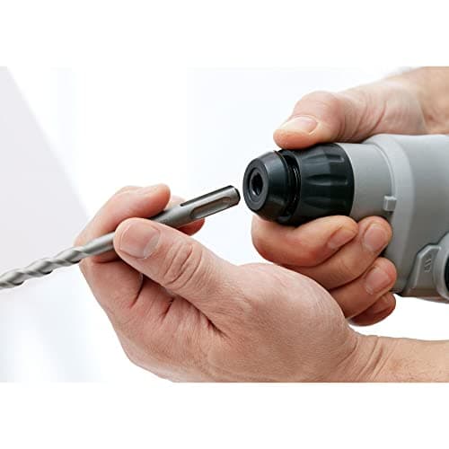 BLACK+DECKER BCD900M1K-QW 18V SDS-Plus Cordless Drill Hammer 4.0Ah Battery, 2A Charger, Case, Adjustable Handle, LED Lighting, - Image 4