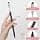 MEKO 3 in 1 Tablet Stylus Pen for iPad Samsung Tablet Smartphone, Highly Sensitive and High Precision Touch Stylus Pen with 10 Replacement Tips (Black + Rose Gold) - Image 7