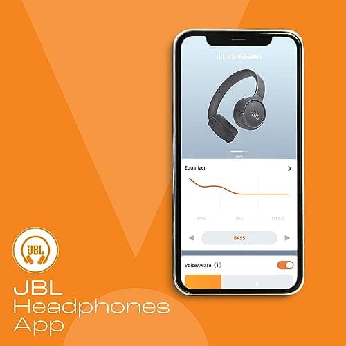 JBL Tune 520 BT Wireless Headphones Headband Calls/Music USB Type-C Bluetooth Black - Image 7