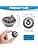 Dishwasher Caster Wheels for Lower Basket Replacement Compatible with Bosch, Siemens, Neff Dishwasher Replacement Parts (Pack of 4) - Image 3