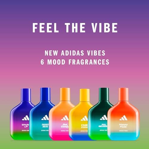 Adidas Vibes Spark Up Eau de Parfum pour tous, énergisant et intrigant Parfum Durable, Orange Douce et Poivre Noir, 50 ml - Image 6