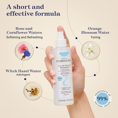 Embryolisse Eau de Beauté Rosamelis 200 ml - Image 6
