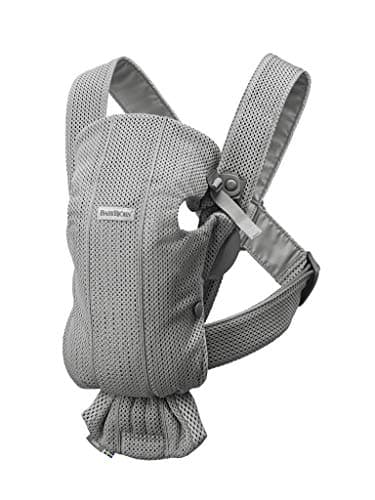 BabyBjörn Baby Carrier Mini, Mesh 3D, Grey - Image 3
